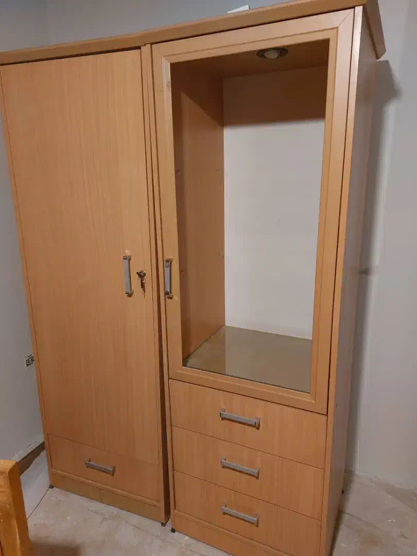 دو عدد کمد|جاکفشی، کمد، دراور|شیراز, قدوسی غربی|دیوار