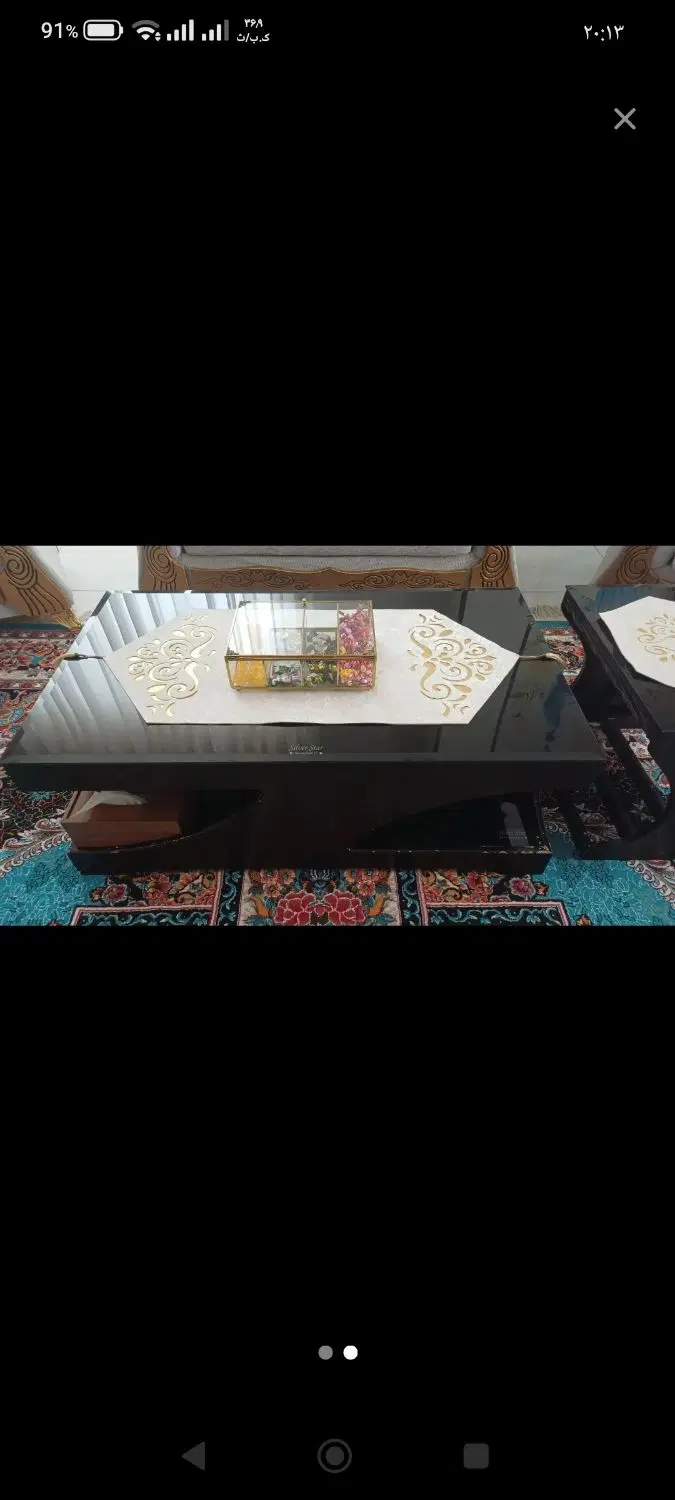 گل میز|مبلمان خانگی و میز عسلی|داراب, |دیوار