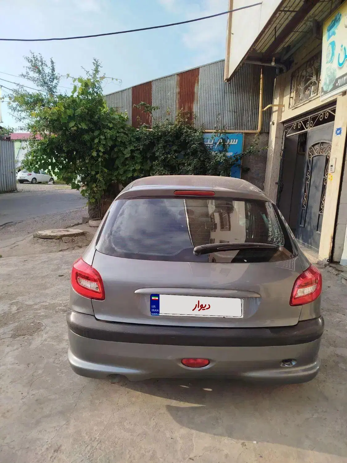 206 تیپ 2 مدل 89|خودرو سواری و وانت|رشت, حومه رشت|دیوار