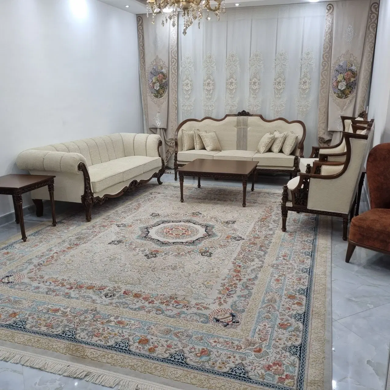 پرده|پرده، رانر، رومیزی|مشهد, سرافرازان|دیوار