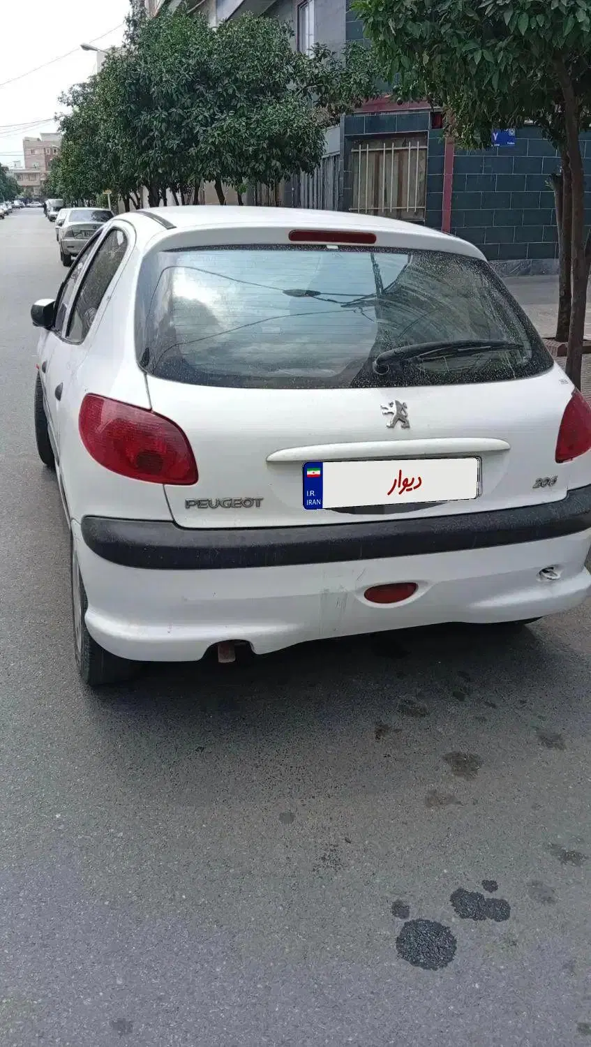 206 مدل 88|خودرو سواری و وانت|گرگان, |دیوار