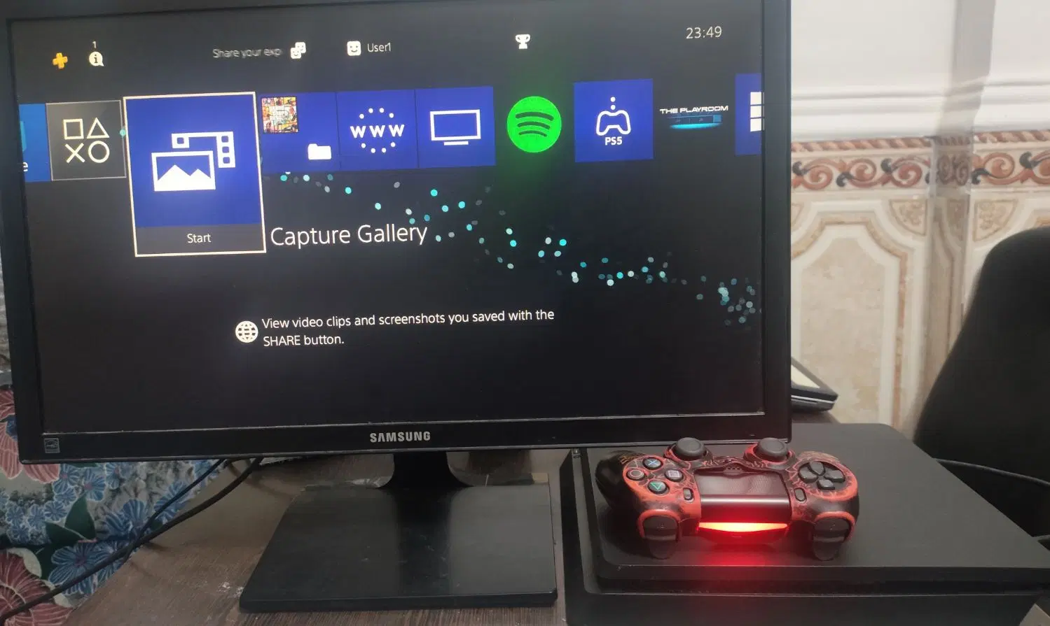 ps4 slim 500G|کنسول، بازی ویدئویی و آنلاین|چابهار, |دیوار