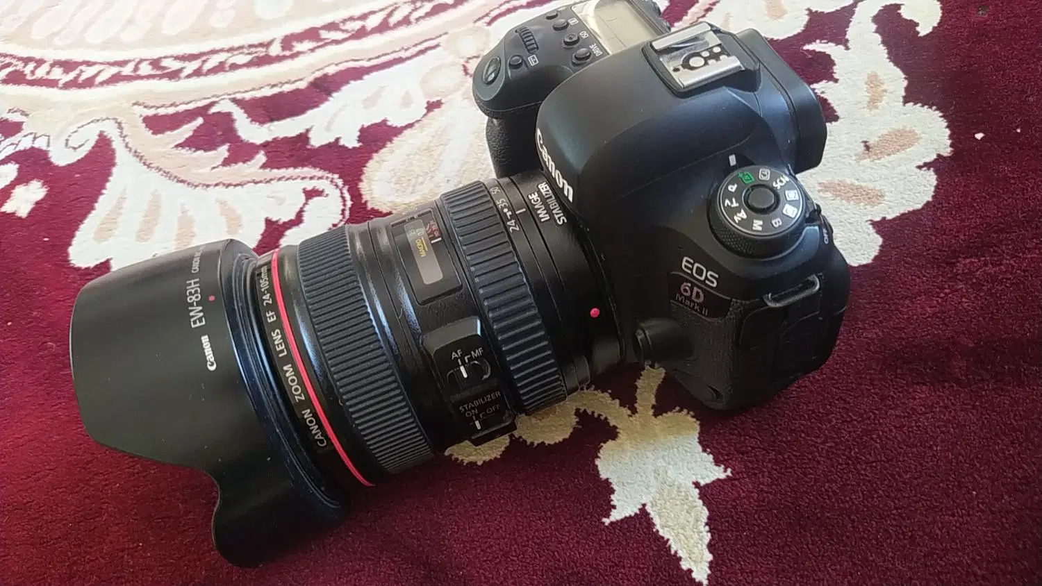 canon 6d mark ll|دوربین عکاسی و فیلم‌برداری|کبودرآهنگ, |دیوار