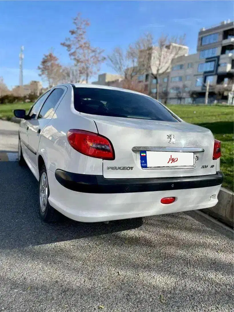 206 sd v8|خودرو سواری و وانت|قروه, |دیوار