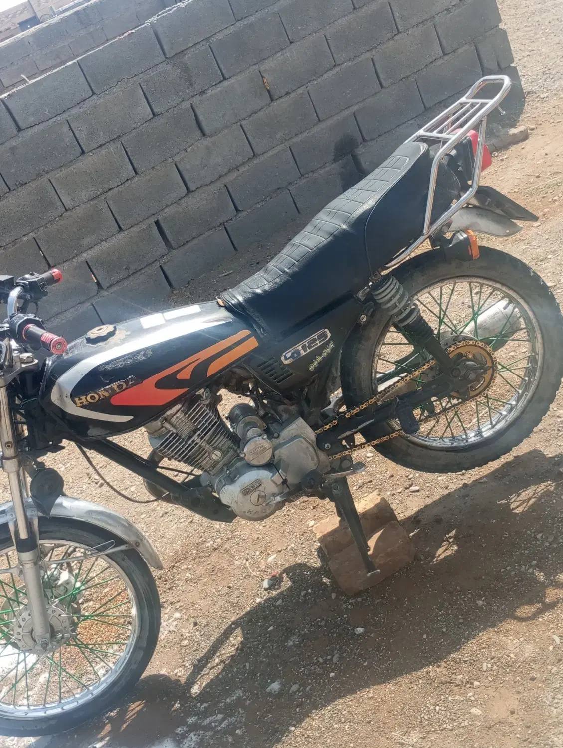 هوندا 200cc|موتورسیکلت|جلگه چاه هاشم, |دیوار
