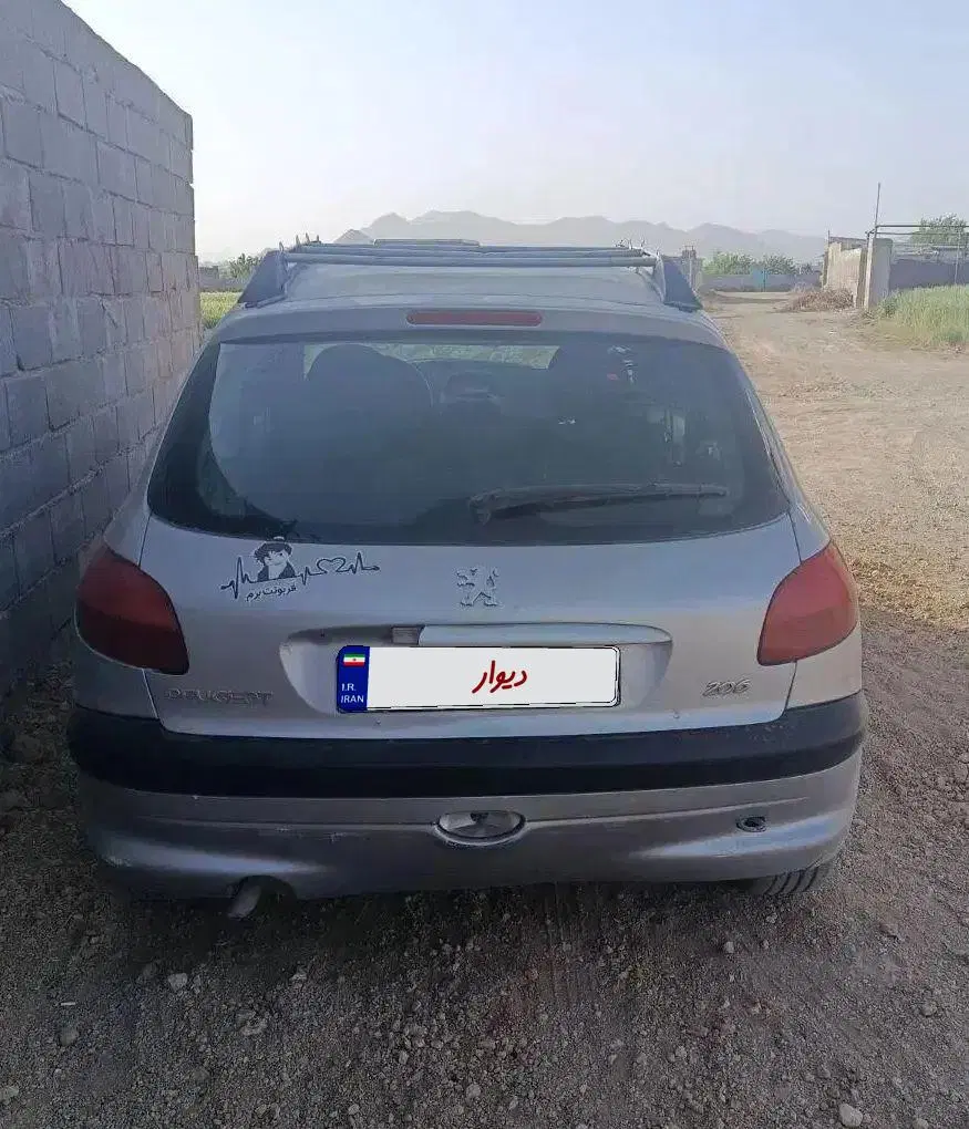 206 83|خودرو سواری و وانت|مبارکه, |دیوار