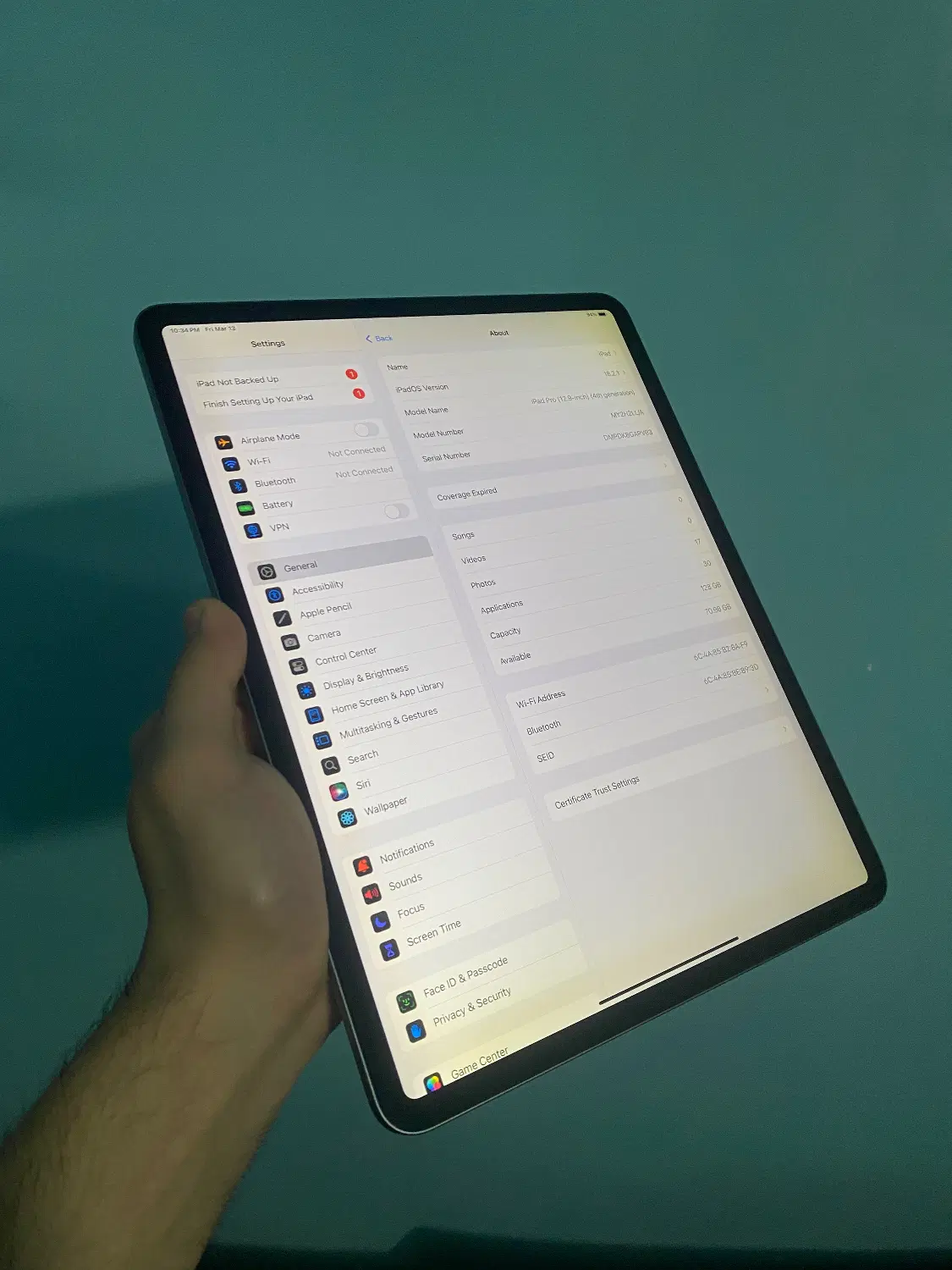 Ipad pro 12.9 128gb 2020|تبلت|آمل, |دیوار