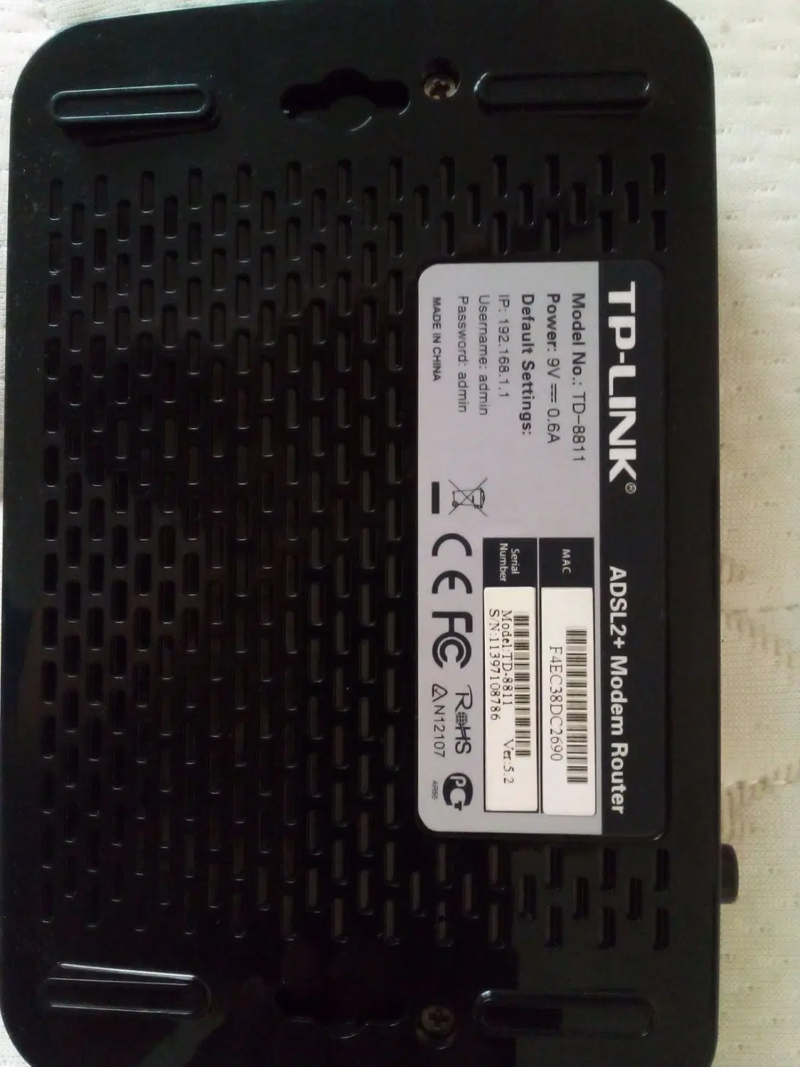 مودم TPLink|مودم و تجهیزات شبکه|محمدشهر, شهرک پیام (مهرالبرز)|دیوار