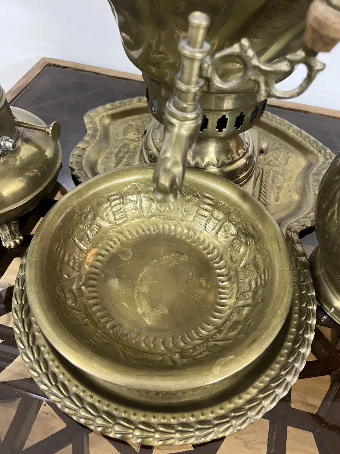 سماور زغالی کامل|سماور، چای‌ساز، قهوه‌ساز|تهران, خزانه|دیوار