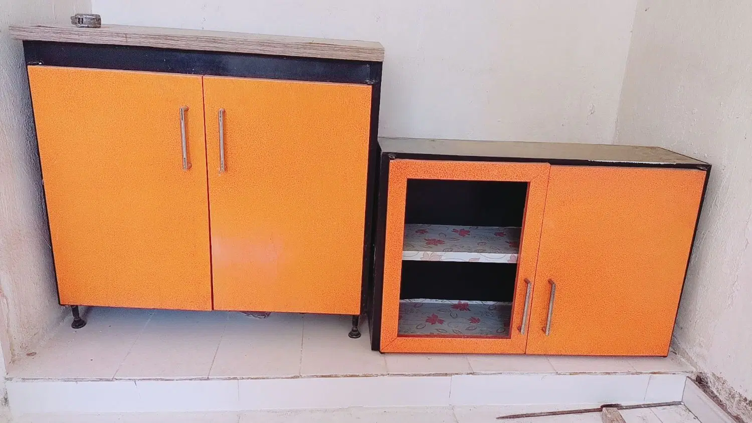 کابینت|آب‌چکان و نظم‌دهنده ظروف|مسجد سلیمان, |دیوار