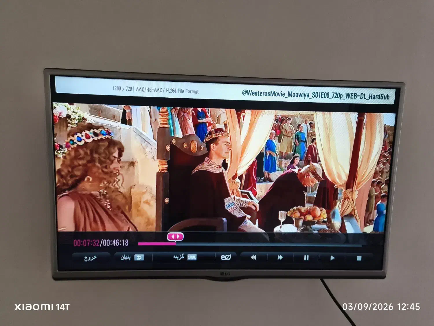 LED LG 32|تلویزیون و پروژکتور|تاکستان, |دیوار