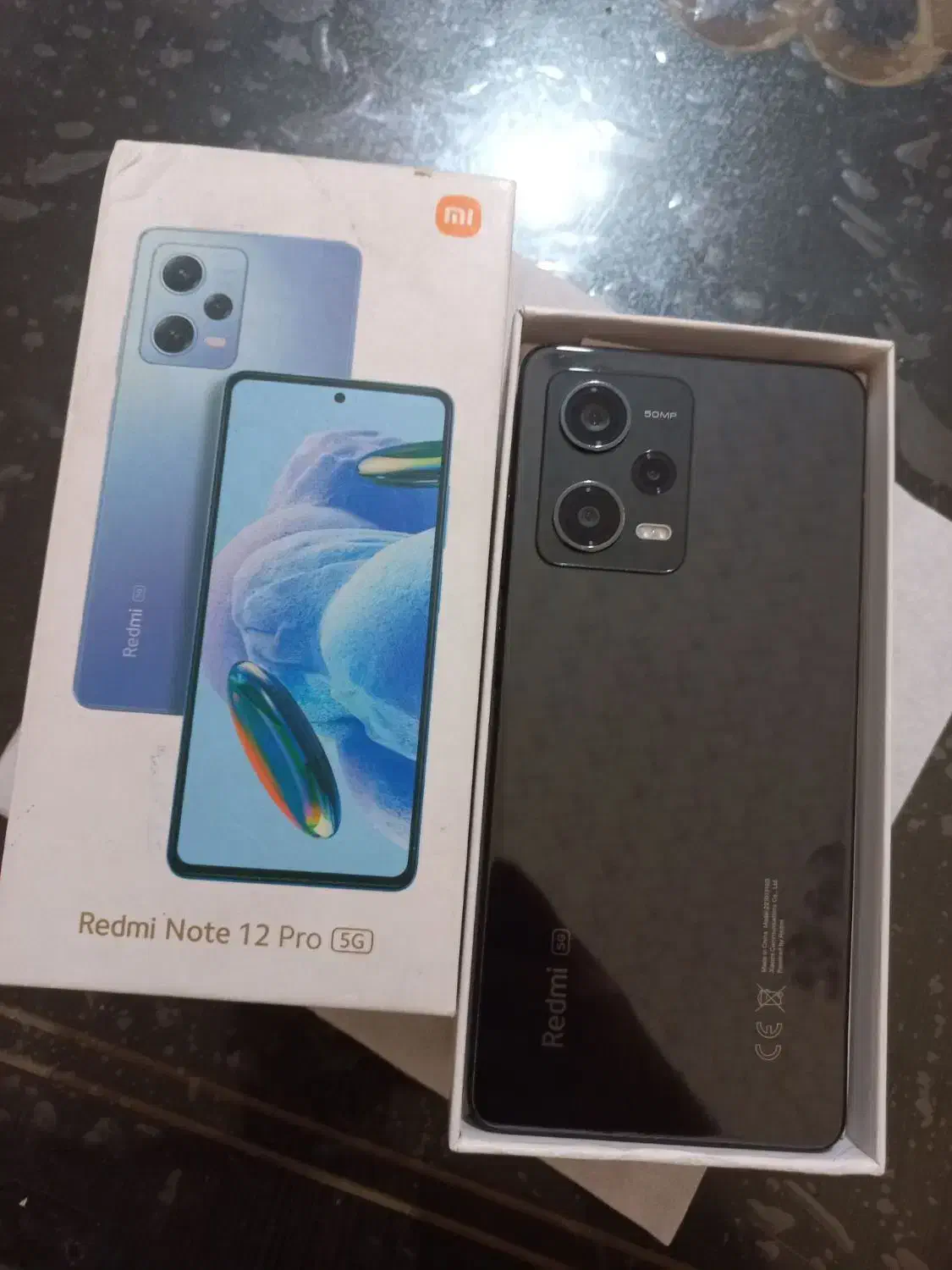 redmi note 12 pro 5g org ram 8+8|موبایل|زنجان, |دیوار