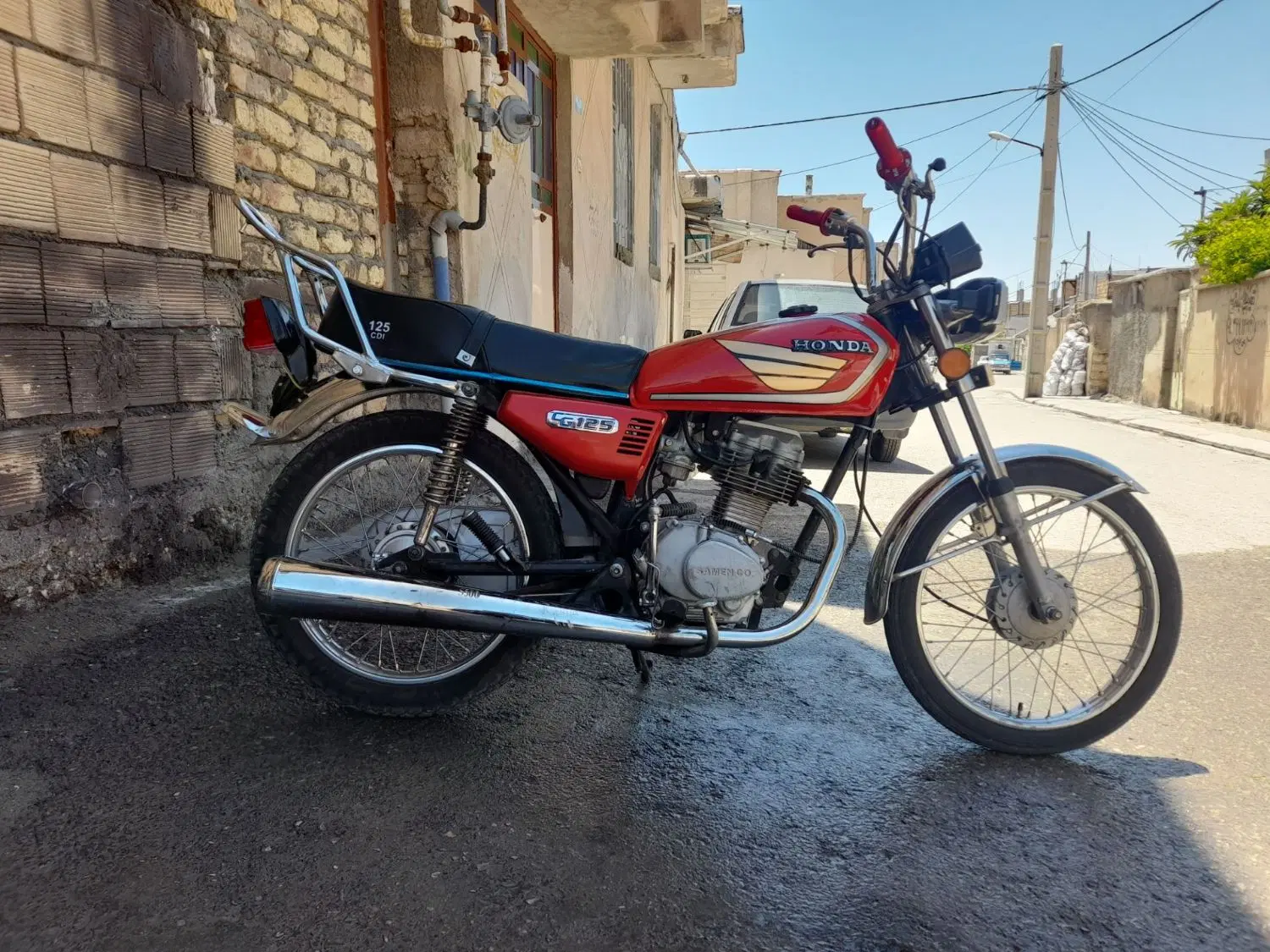 125|موتورسیکلت|کرمانشاه, |دیوار