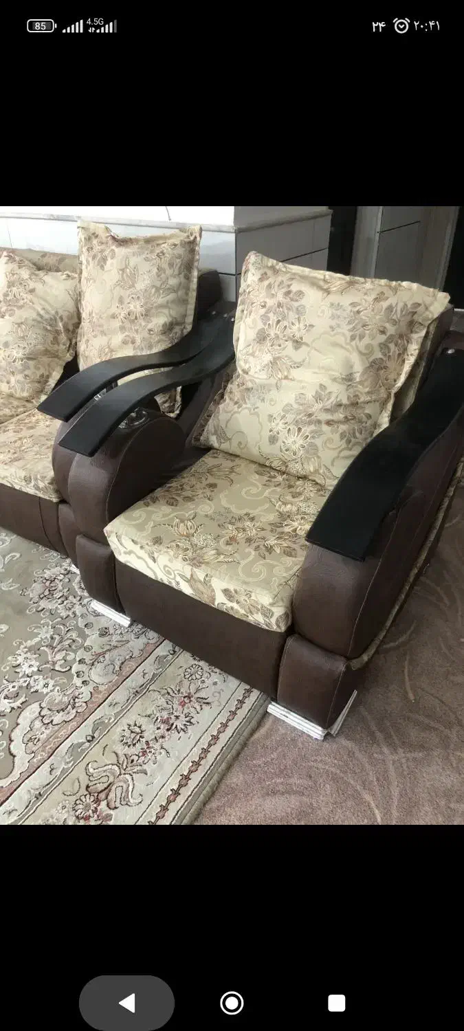 مبل ۷نفره|مبلمان خانگی و میز عسلی|قم, پردیسان|دیوار