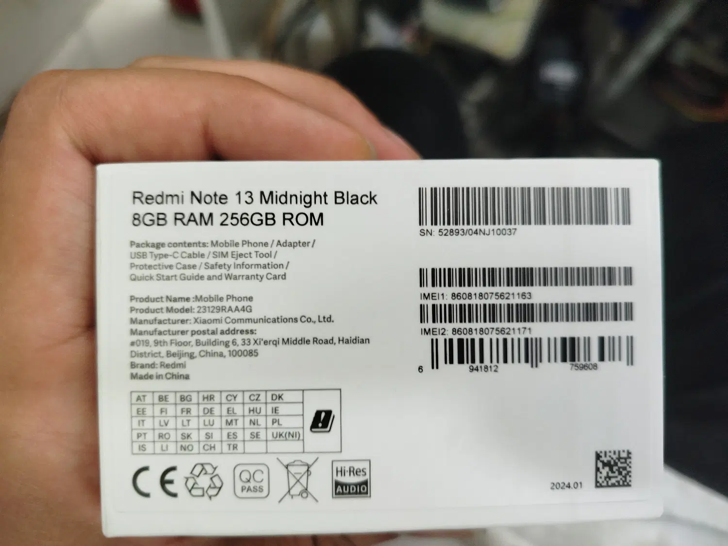 note14 pro 256|موبایل|الوند, |دیوار