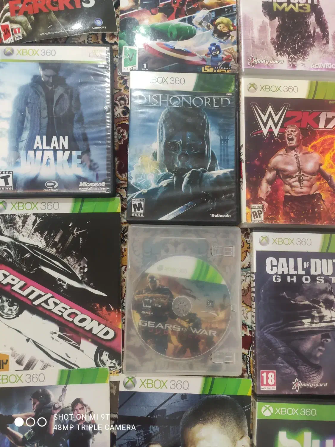 دیسک Xbox 360|کنسول، بازی ویدئویی و آنلاین|اهواز, شهرک حفاری|دیوار