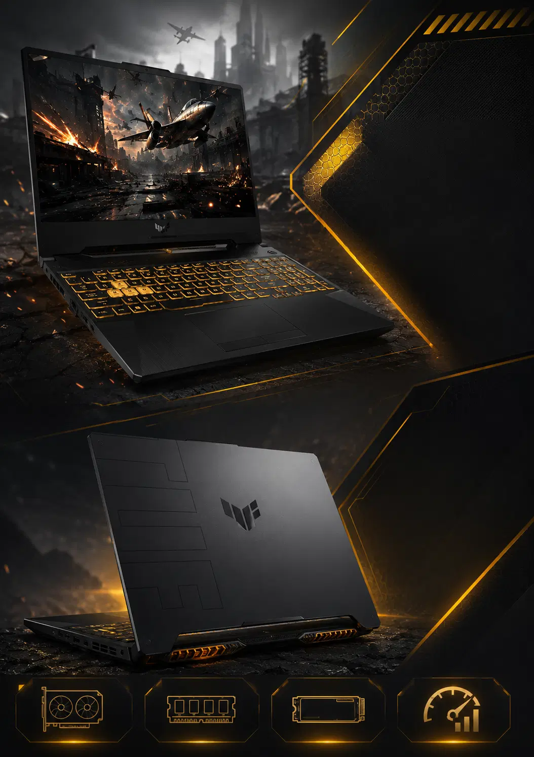 asus tuf gaming f15|رایانه همراه|همدان, |دیوار