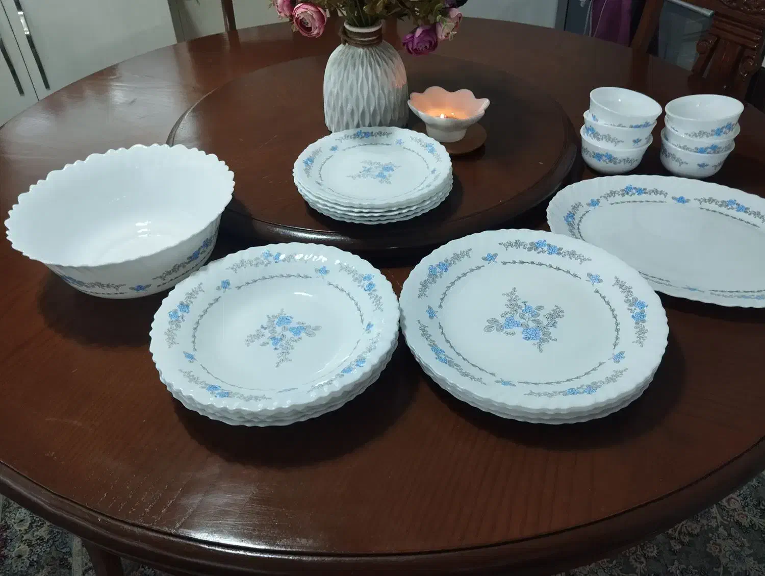 آرکوپال امارت.   فرانسه کریستال لرشید قهوه خوری|ظروف سرو و پذیرایی|تهران, وردآورد|دیوار