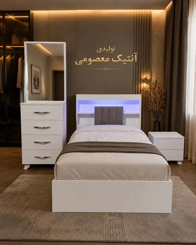 تخت mp46|تخت و سرویس خواب|اصفهان, بوستان ناژوان|دیوار
