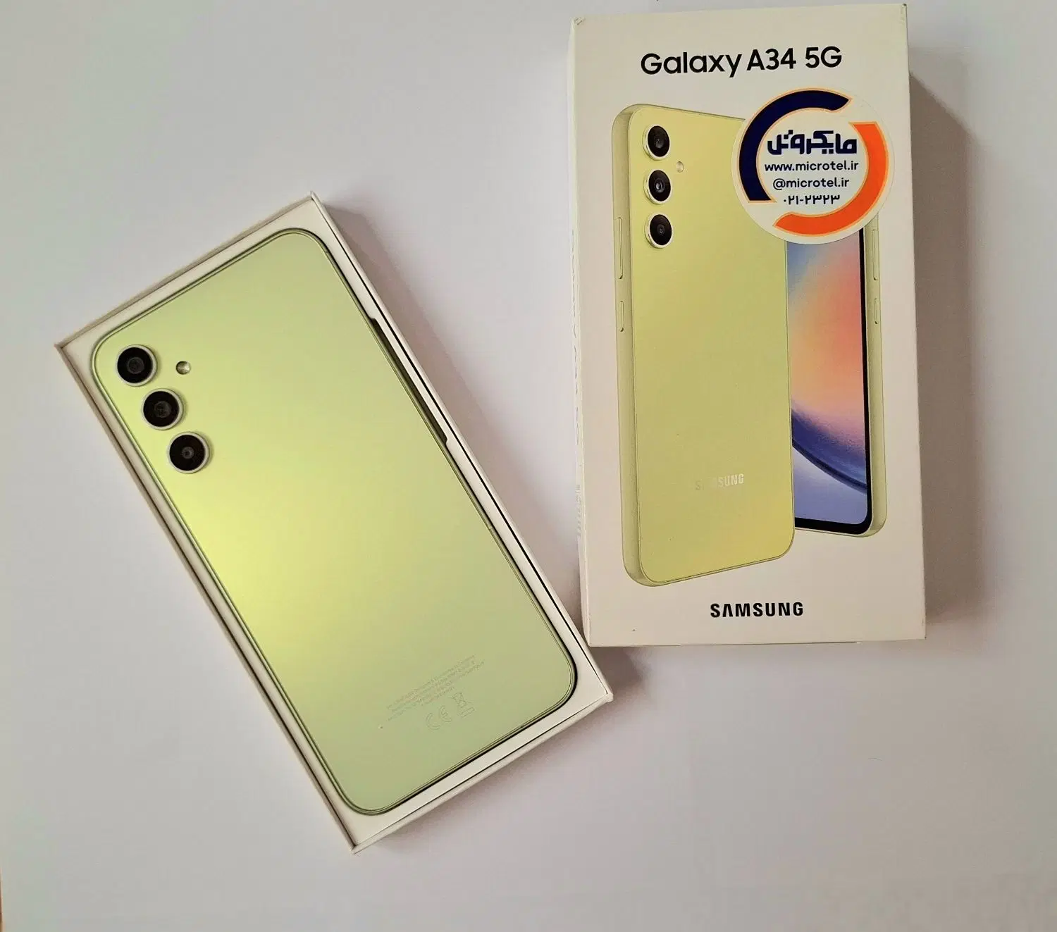 Galaxy A34 5G|موبایل|میانه, |دیوار