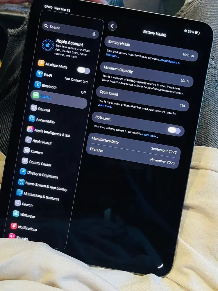 ipad11proM52025Ram12|تبلت|بوشهر, |دیوار