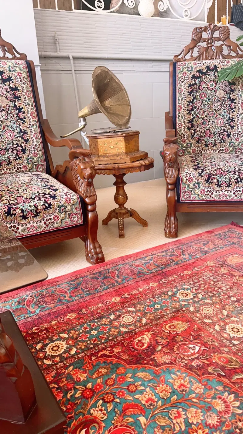 مبل قالی|مبلمان خانگی و میز عسلی|رفسنجان, |دیوار