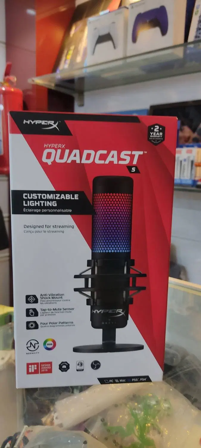 میکروفن HyperX Quadcast S|قطعات و لوازم جانبی رایانه|تهران, دهقان|دیوار
