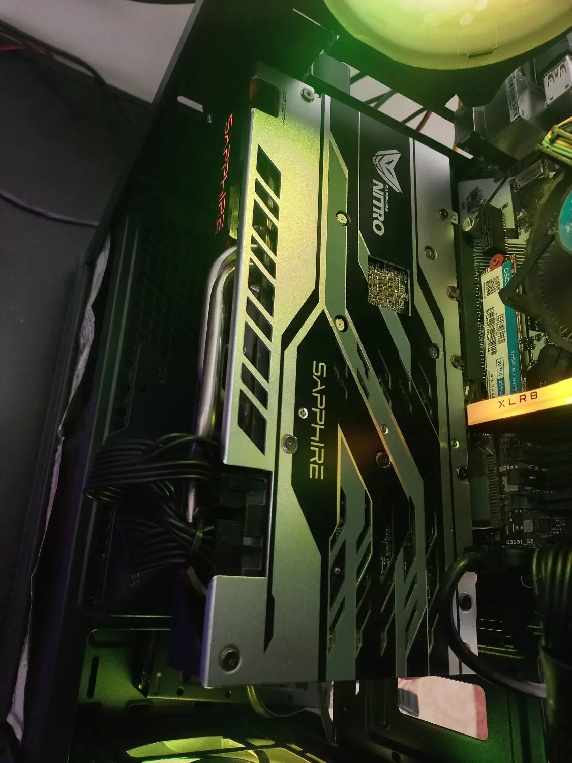 Rx580 sapphire nitro+ 8Gb|قطعات و لوازم جانبی رایانه|فردیس, شهرک شهید حسینی|دیوار
