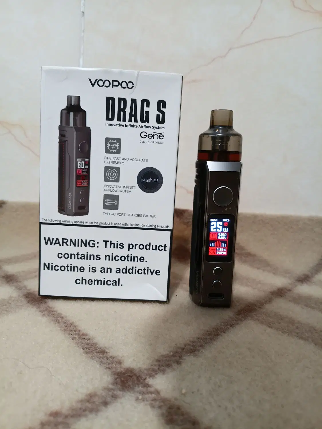 ویپ voopoo DRAG S|زیورآلات و اکسسوری|چغادک, |دیوار