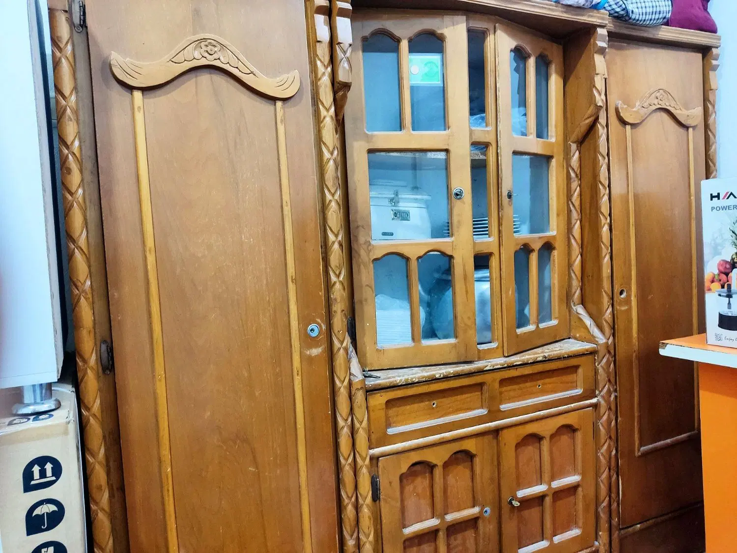 کمد|جاکفشی، کمد، دراور|کلاله, |دیوار