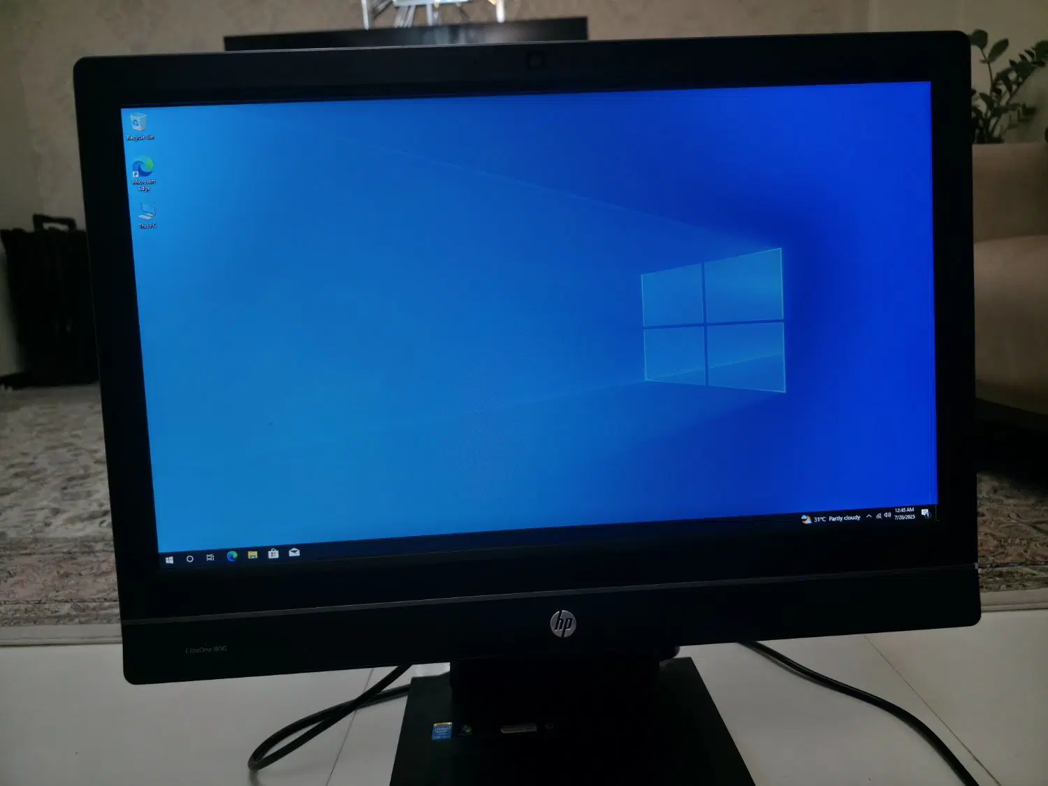 all in one HP|رایانه رومیزی|تهران, فلاح|دیوار