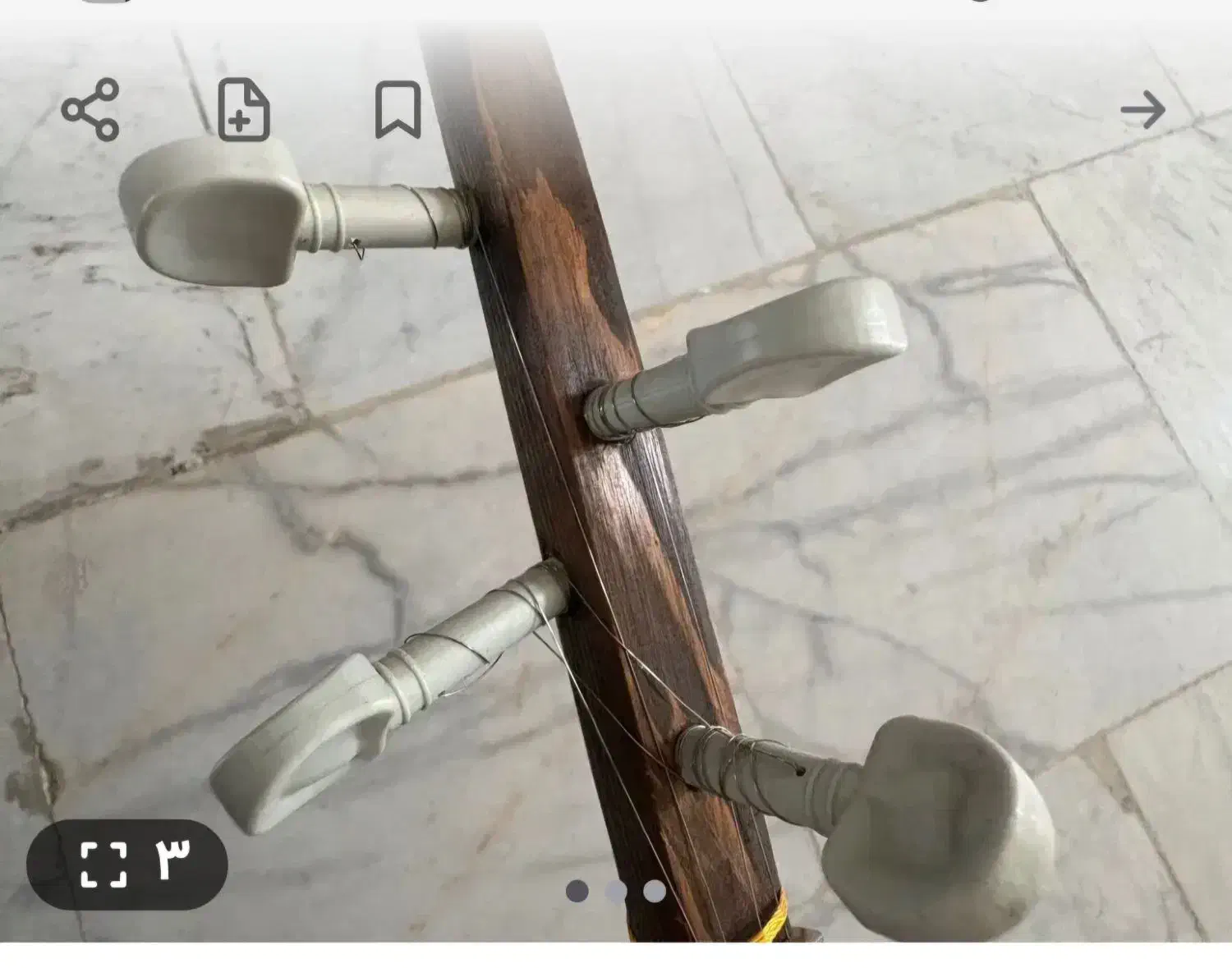 سه تار|سازهای سنتی|باغستان, |دیوار