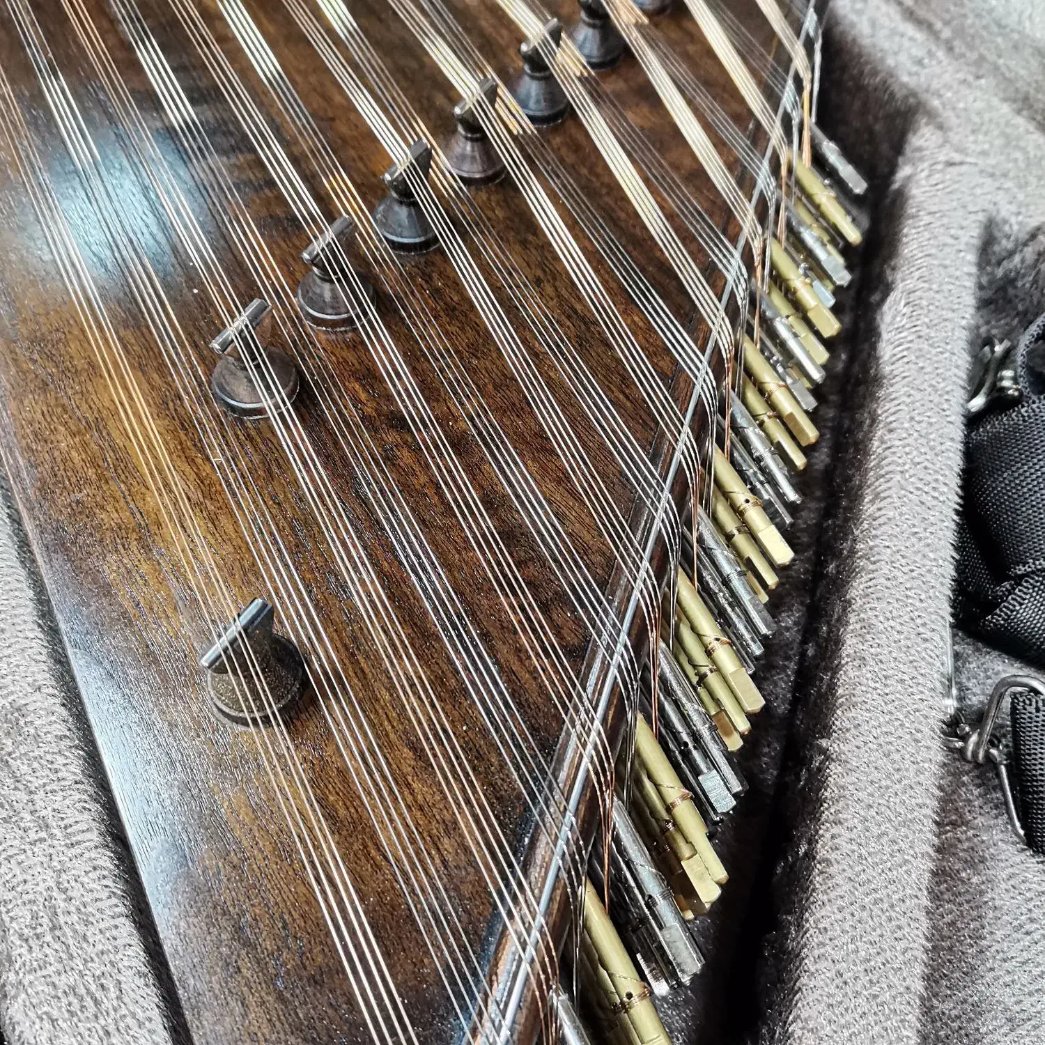 سنتور استاد صادقی / تک مهر|سازهای سنتی|سلمان‌شهر, |دیوار