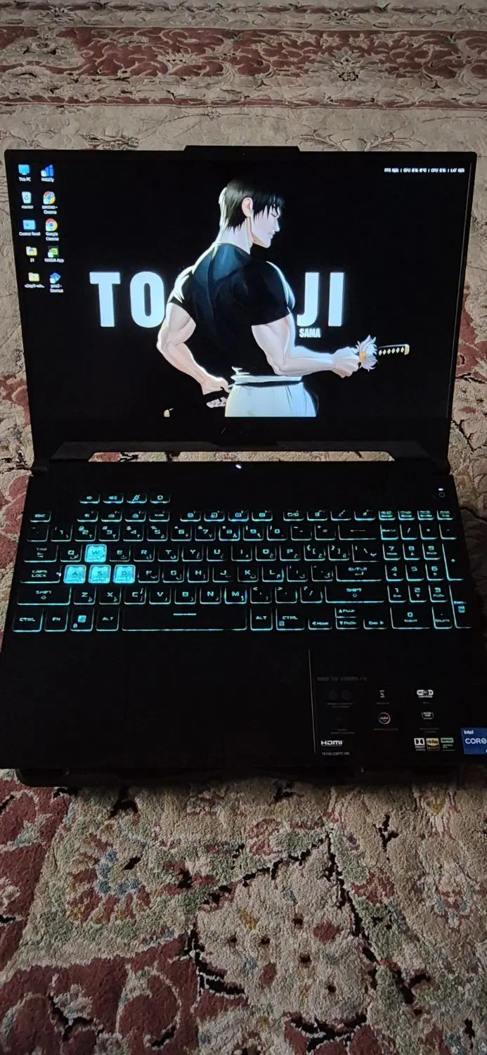 Asus tuf gaming f15|رایانه همراه|اندیشه, اندیشه فاز ۳|دیوار