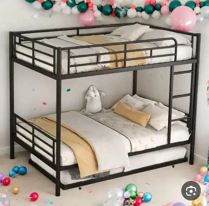 تخت خواب۳سه طبقه(دو طبقه مهماندار)فلزی علیمردانی۴۵|تخت و سرویس خواب|مشهد, حسین‌آباد|دیوار