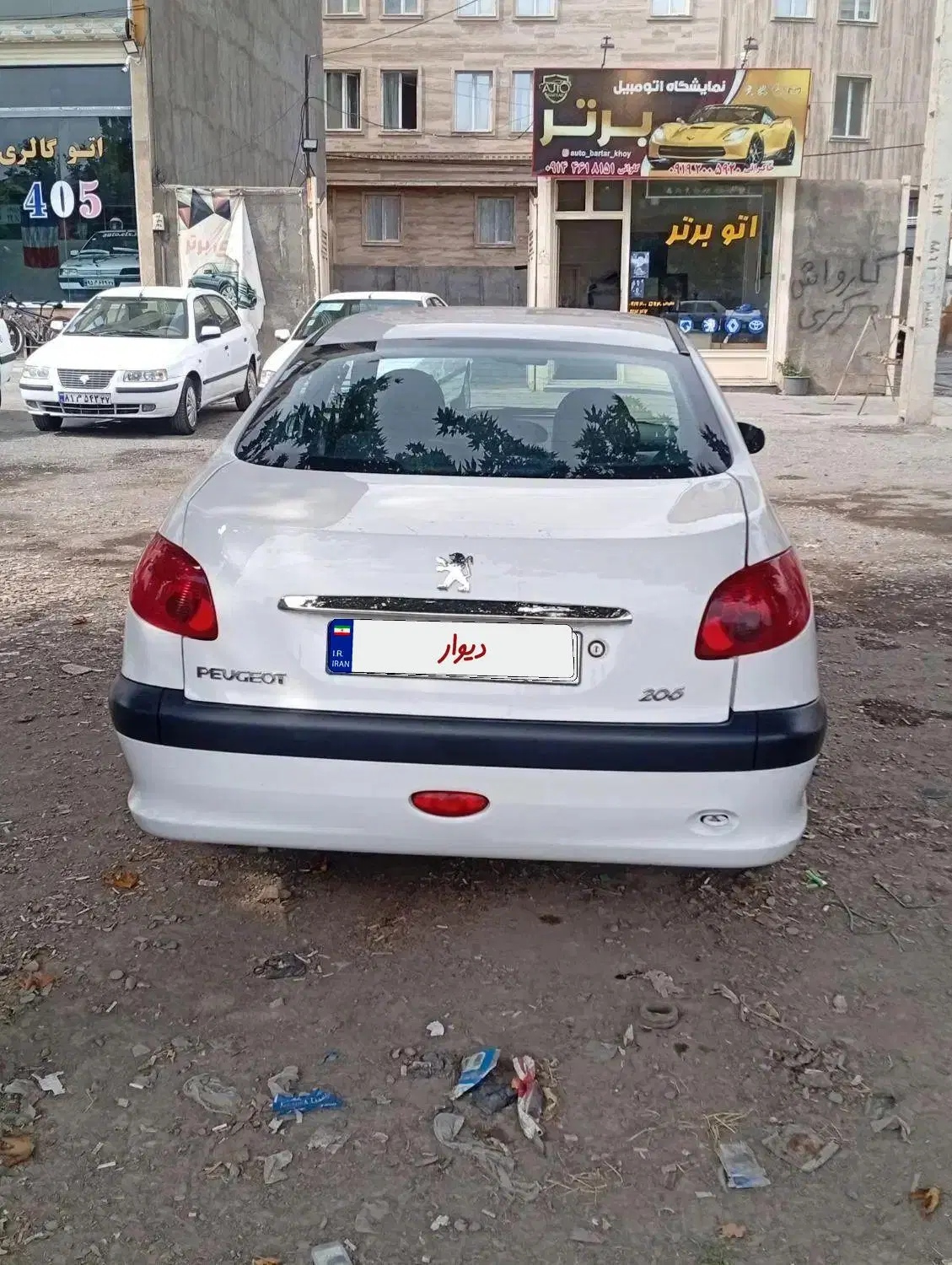 پژو206sd|خودرو سواری و وانت|خوی, |دیوار