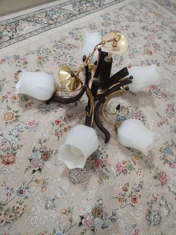 لوستر|لوستر و چراغ آویز|سمنان, |دیوار