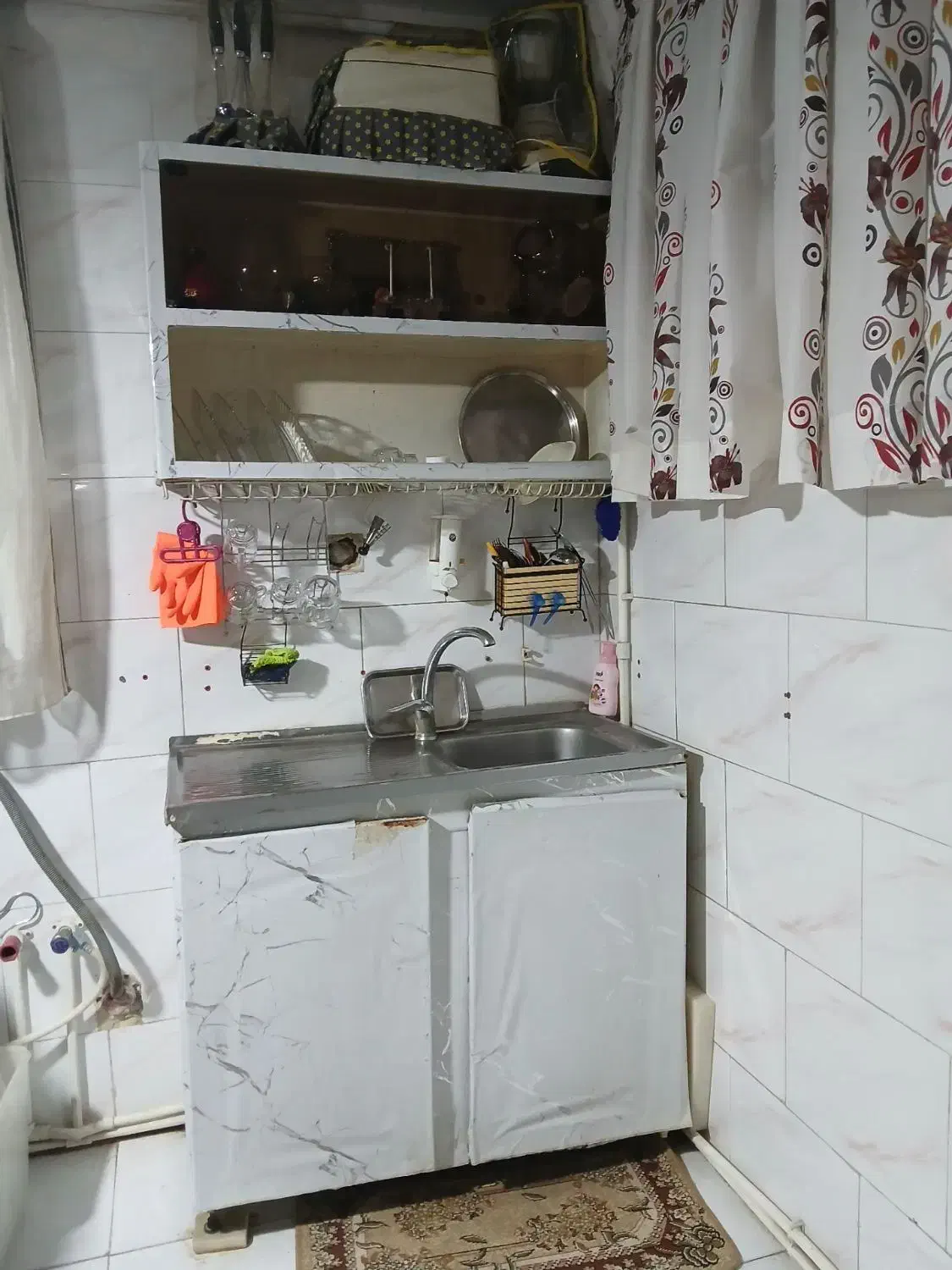 کابینت|آب‌چکان و نظم‌دهنده ظروف|کرمانشاه, |دیوار