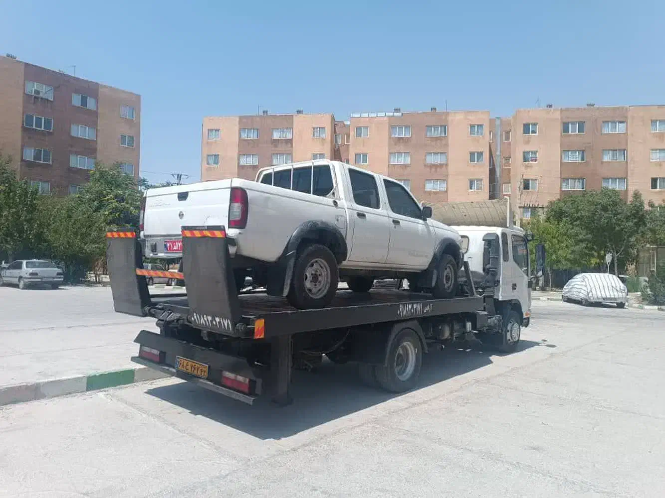 خودروبر خودروسوار جرثقیل کفی|خدمات حمل و نقل|قم, شهرک مهدیه (مدرس)|دیوار