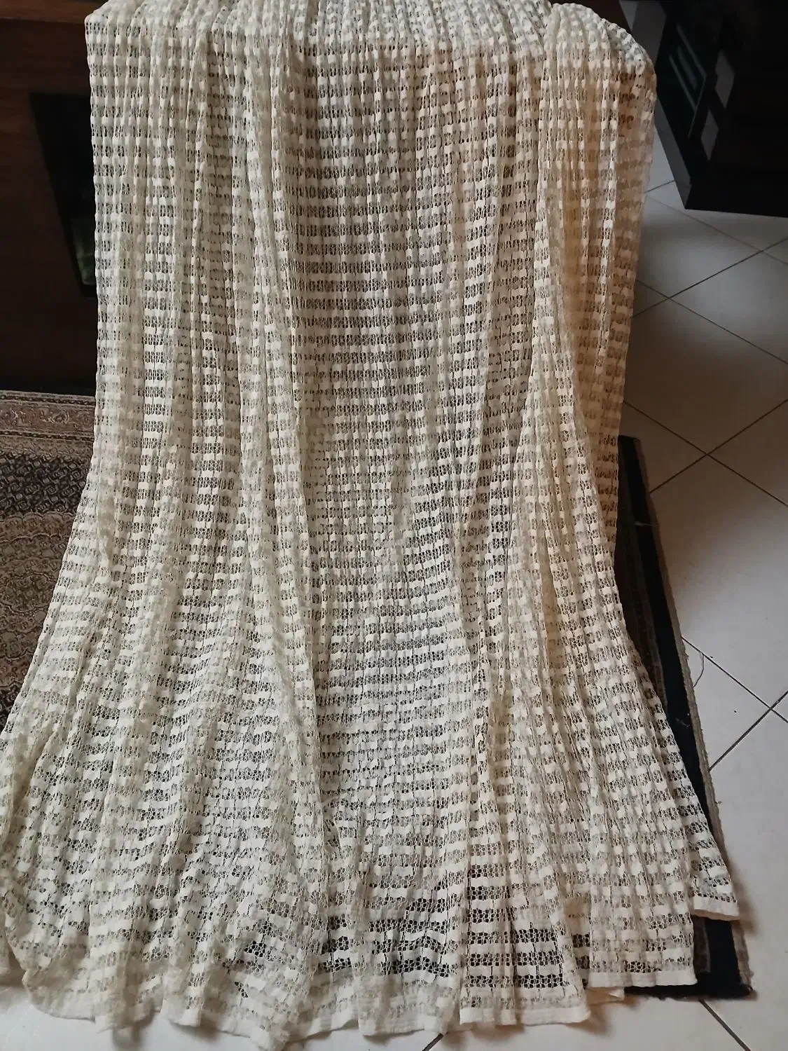 پرده|پرده، رانر، رومیزی|کرج, شهرک مترو|دیوار