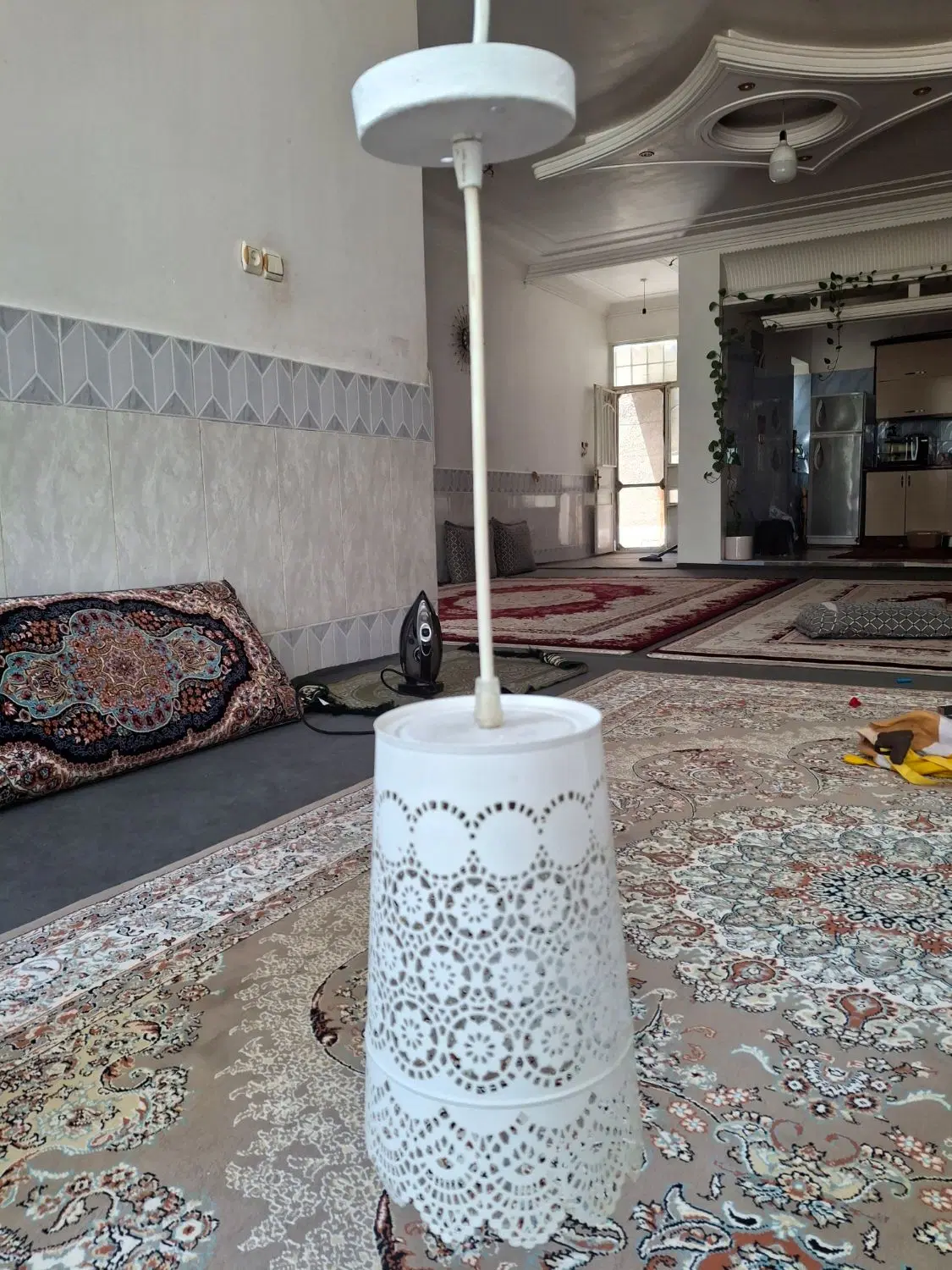 لوستر|لوستر و چراغ آویز|تربت جام, کشتارگاه|دیوار
