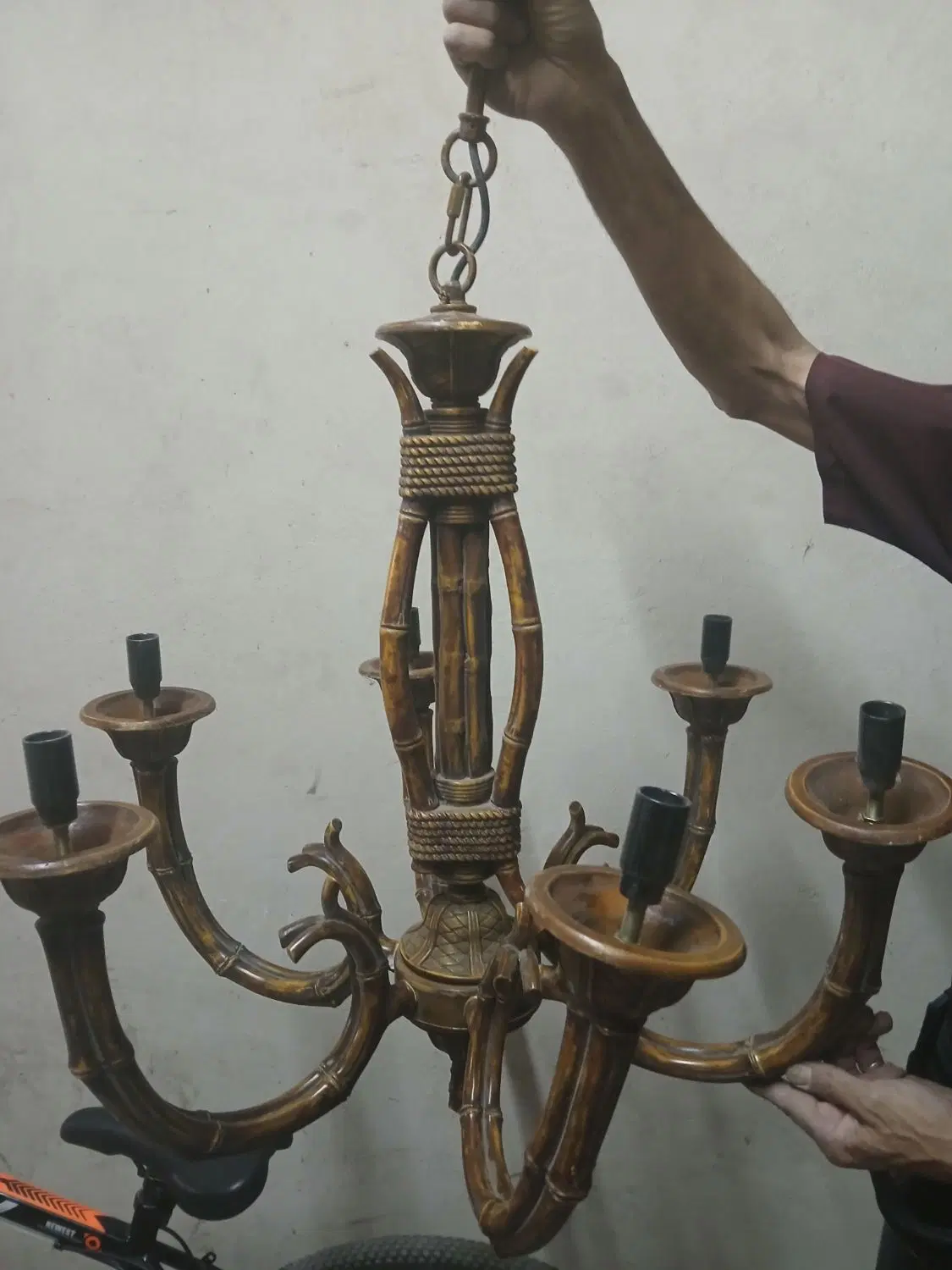 لوستر|لوستر و چراغ آویز|کرمان, |دیوار