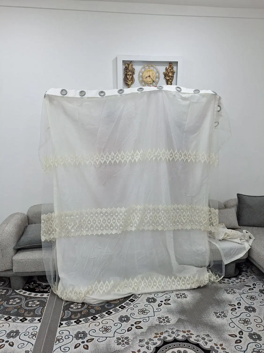 پرده|پرده، رانر، رومیزی|خورموج, |دیوار