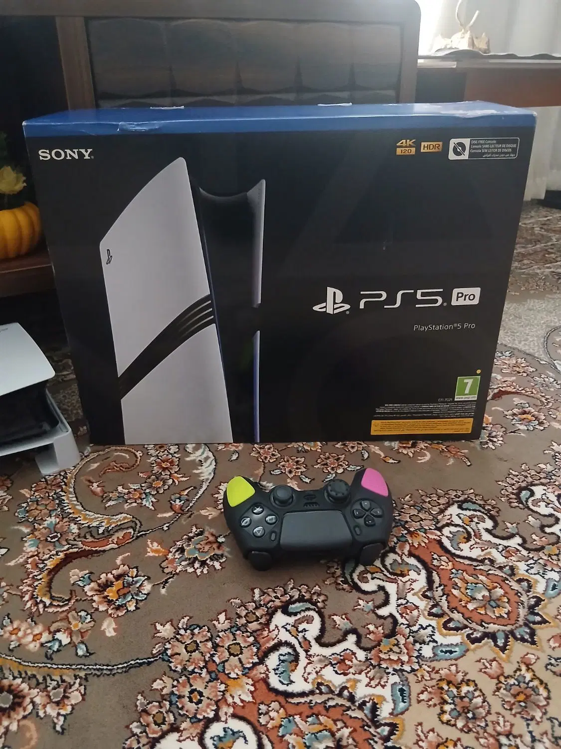 ps5 pro 2TB دو دسته|کنسول، بازی ویدئویی و آنلاین|نهاوند, |دیوار