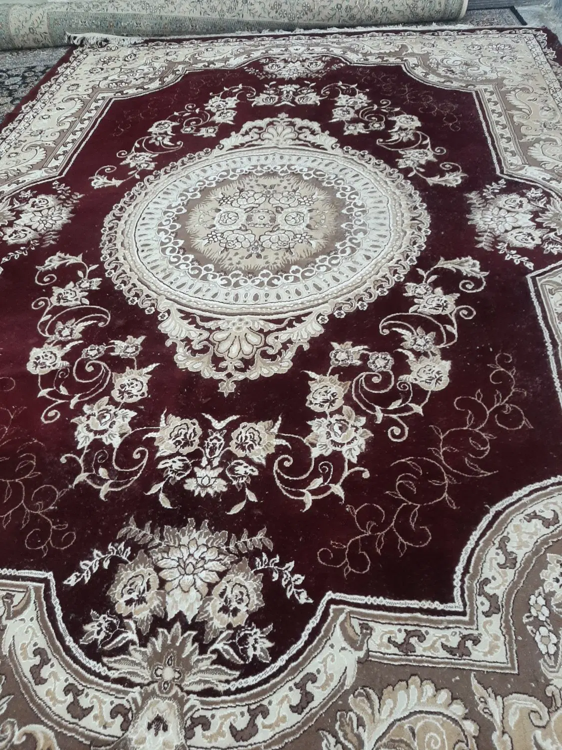 دوعدد فرش|فرش|فیروزآباد (لرستان), |دیوار