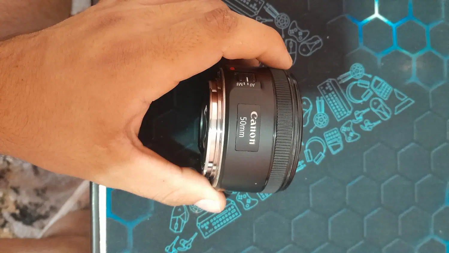 لنز50mm canon|دوربین عکاسی و فیلمبرداری|فومن, |دیوار