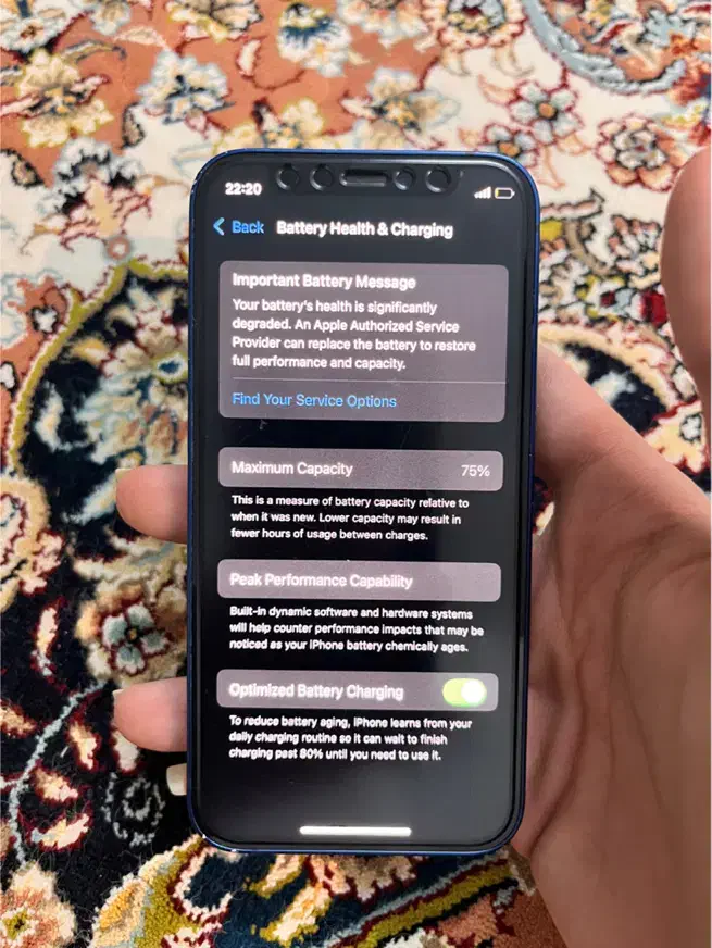 آیفون 12mini lla|موبایل|تهران, خاک سفید|دیوار