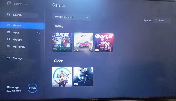 xbox series s 512|کنسول، بازی ویدئویی و آنلاین|دزفول, |دیوار