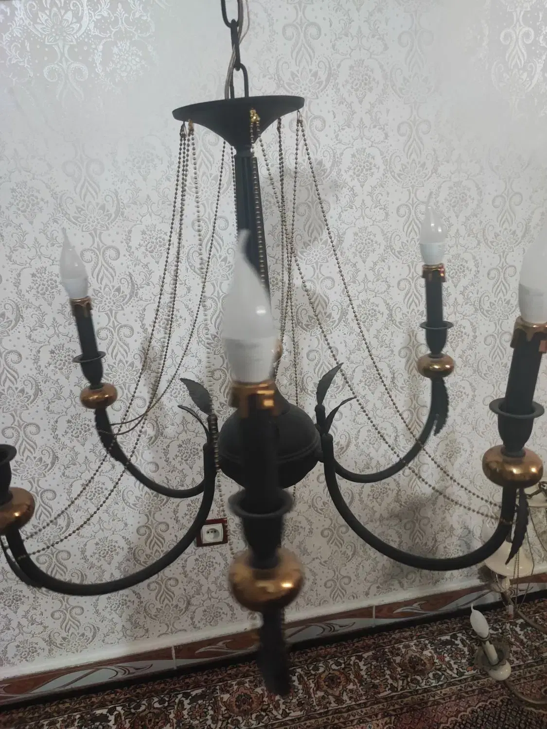لوستر|لوستر و چراغ آویز|اردبیل, |دیوار