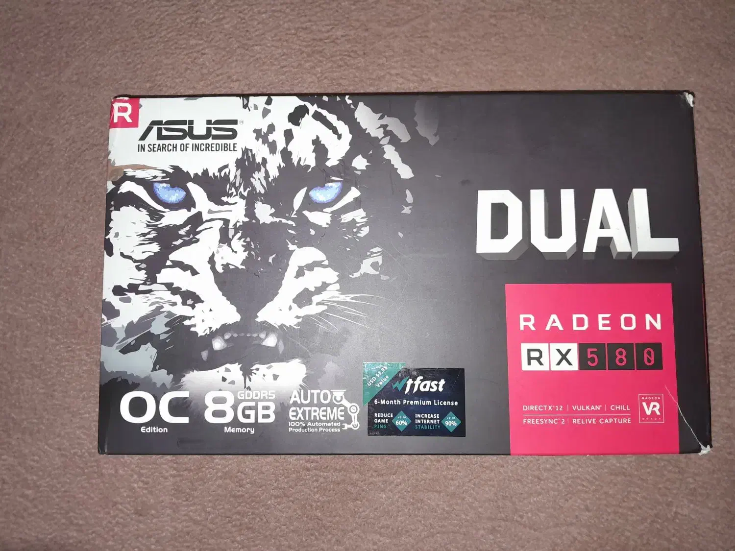 rx 580 8gb|قطعات و لوازم جانبی رایانه|تویسرکان, |دیوار